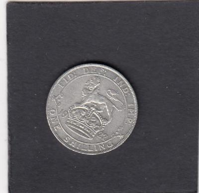 Beschrijving: 1 Shilling  GEORGIUS V 